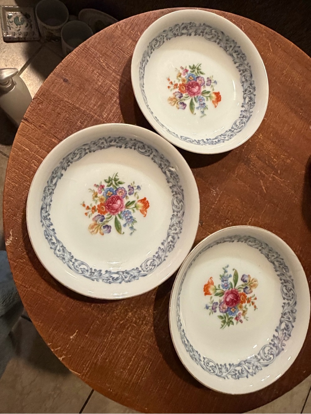 Sheffield Porcelain dishes from the 40’s-50’ gorgeous and in perfect condition